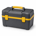 Caja de Herramientas de Plástico Negro/Amarillo 40x20x25 cm