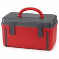 Caja de herramientas de plástico 30x15x15 cm Roja/Negra